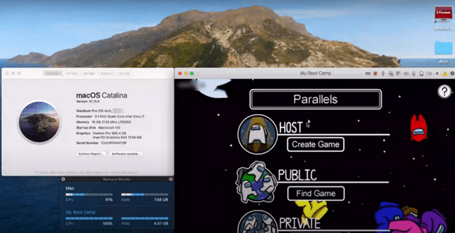 How to run among us on Mac OSX through steam (not android emulator) 