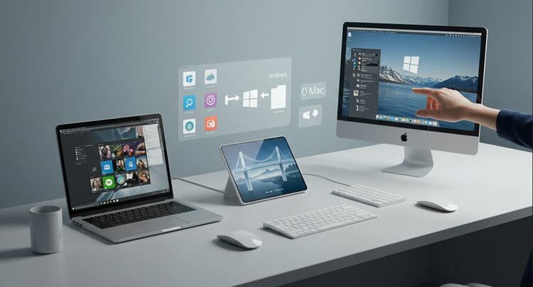 Seamless integration of Windows and Mac devices in a modern workspace